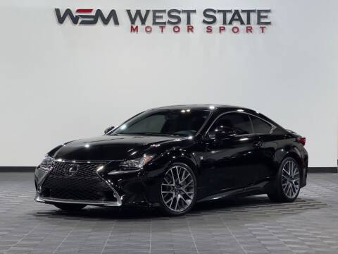 2015 Lexus RC 350 for sale at WEST STATE MOTORSPORT in Federal Way WA