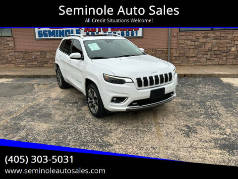 2019 Jeep Cherokee for sale at Seminole Auto Sales in Seminole OK