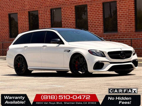 2018 Mercedes-Benz E-Class AMG E 63 S
