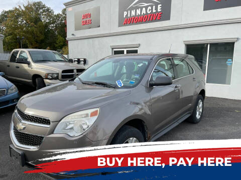 2010 Chevrolet Equinox for sale at Pinnacle Automotive Group in Roselle NJ
