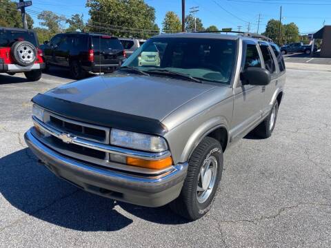 2000 Chevrolet Blazer for sale at Brewster Used Cars in Anderson SC