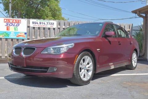2009 BMW 5 Series for sale at ALWAYSSOLD123 INC in Fort Lauderdale FL