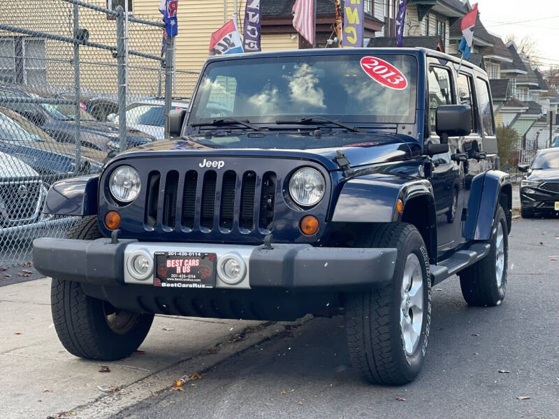 2013 Jeep Wrangler Unlimited for sale at Best Cars R Us LLC in Irvington NJ