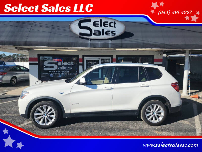 2015 BMW X3 for sale at Select Sales LLC in Little River SC