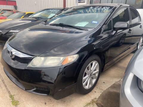 2009 Honda Civic for sale at Buy-Fast Autos in Houston TX