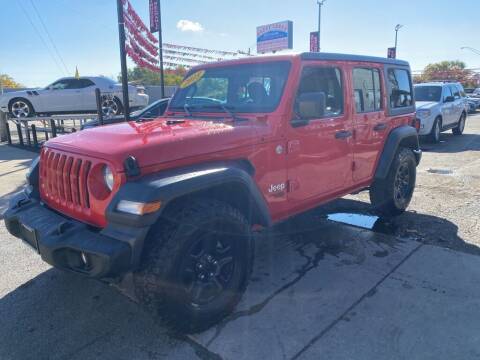 2018 Jeep Wrangler Unlimited for sale at Great Lakes Auto House in Midlothian IL