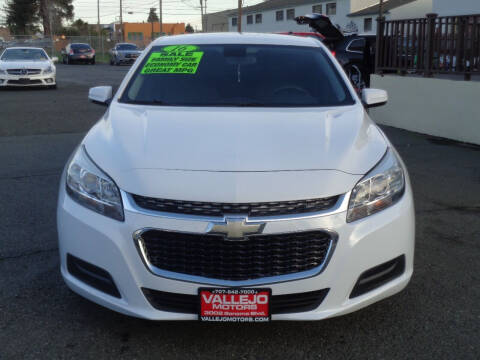 2016 Chevrolet Malibu Limited for sale at Vallejo Motors in Vallejo CA