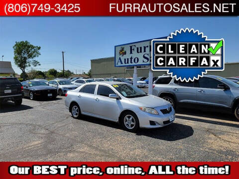 2009 Toyota Corolla for sale at FURR AUTO SALES in Lubbock TX