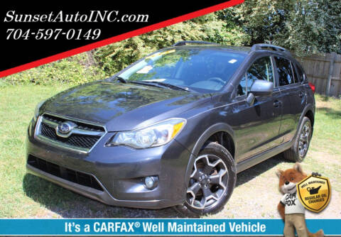 2013 Subaru XV Crosstrek for sale at Sunset Auto in Charlotte NC