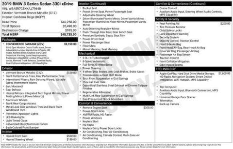 2019 BMW 3 Series 330i xDrive