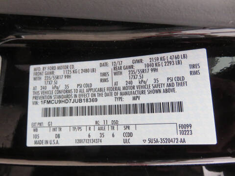 2018 Ford Escape SEL