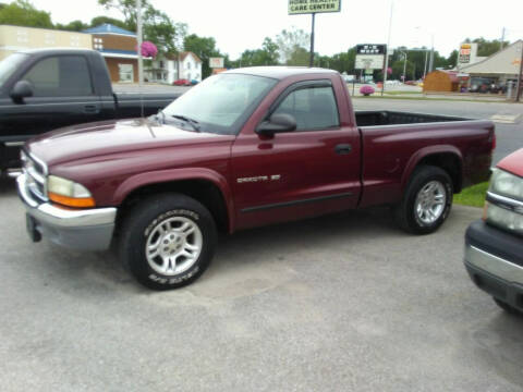 2002 Dodge Dakota for sale at RICK'S AUTO SALES in Logansport IN