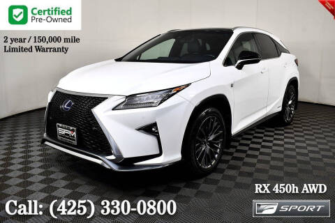 2018 Lexus RX 450h