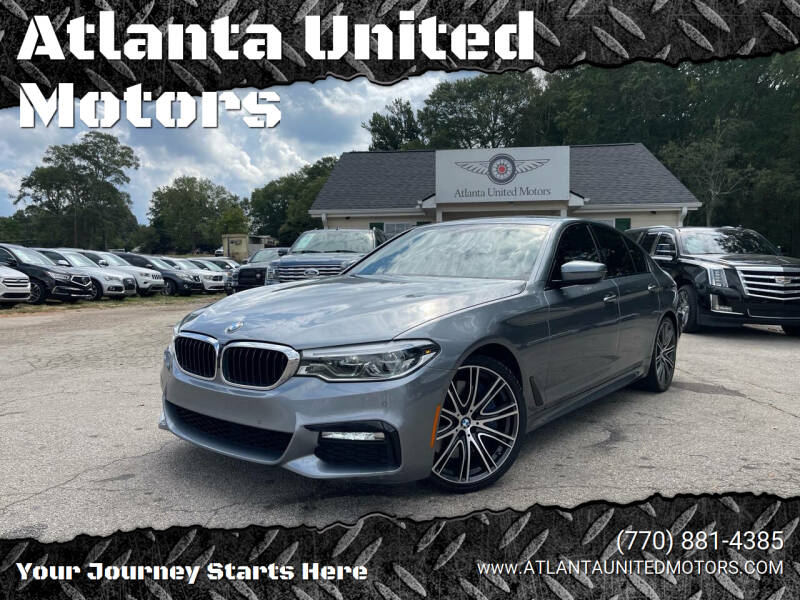 2017 BMW 5 Series for sale at Atlanta United Motors in Jefferson GA