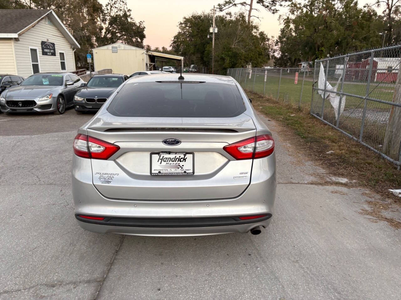 2016 Ford Fusion for sale at Hobgood Auto Sales in Land O Lakes, FL