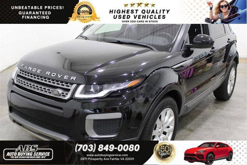 2017 Land Rover Range Rover Evoque SE