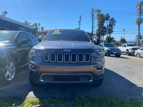 2017 Jeep Grand Cherokee for sale at San Clemente Auto Gallery in San Clemente CA