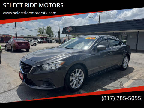2017 Mazda MAZDA6 for sale at SELECT RIDE MOTORS in Arlington TX