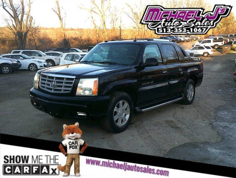 2004 Cadillac Escalade EXT for sale at MICHAEL J'S AUTO SALES in Cleves OH