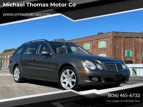2008 Mercedes-Benz E-Class for sale at Michael Thomas Motor Co in Saint Charles MO