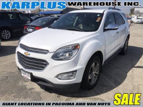 2016 Chevrolet Equinox for sale at Karplus Warehouse in Pacoima CA