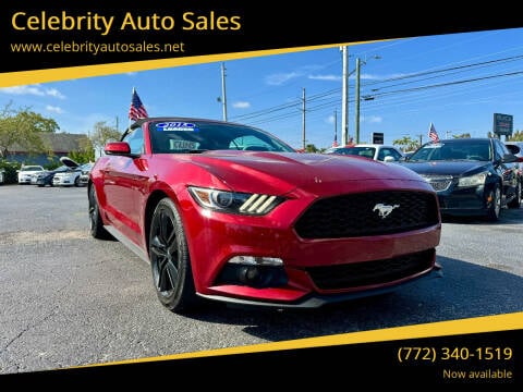 2015 Ford Mustang for sale at Celebrity Auto Sales in Fort Pierce FL
