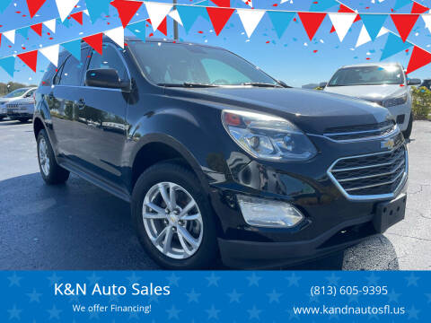2017 Chevrolet Equinox for sale at K&N AUTO SALES in Tampa FL
