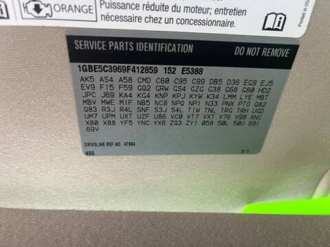 2009 Chevrolet Kodiak C5500