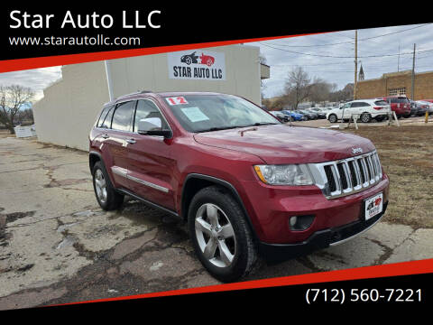 2012 Jeep Grand Cherokee for sale at Star Auto LLC in Sioux City IA