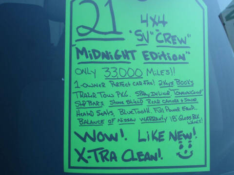 2021 Nissan Frontier