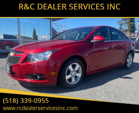 2012 Chevrolet Cruze for sale at R&C DEALER SERVICES INC in Cohoes NY