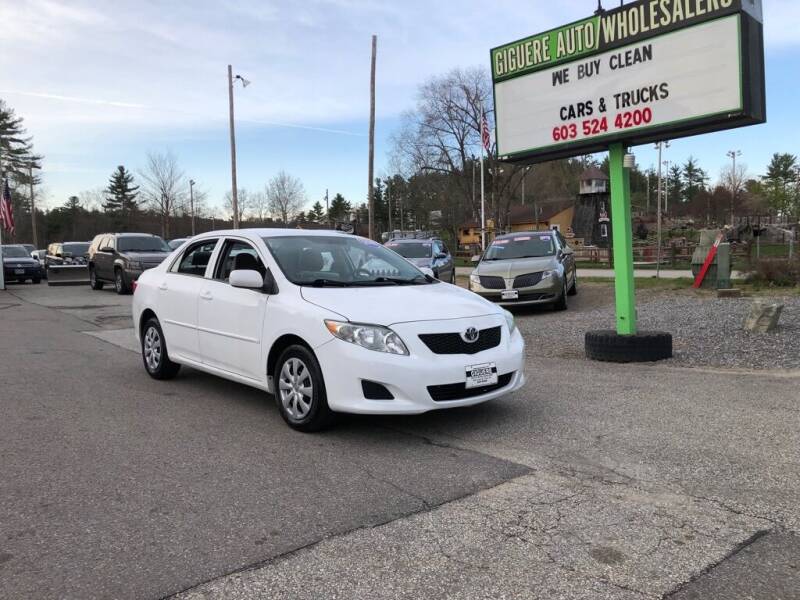 2010 Toyota Corolla for sale at Giguere Auto Wholesalers in Tilton NH