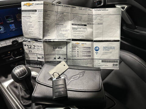 2019 Chevrolet Corvette Stingray