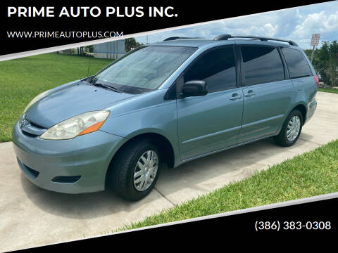 2006 Toyota Sienna for sale at PRIME AUTO PLUS INC. in Daytona Beach FL