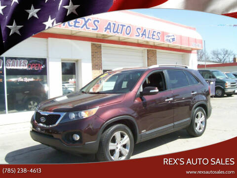 2013 Kia Sorento for sale at Rex's Auto Sales in Junction City KS
