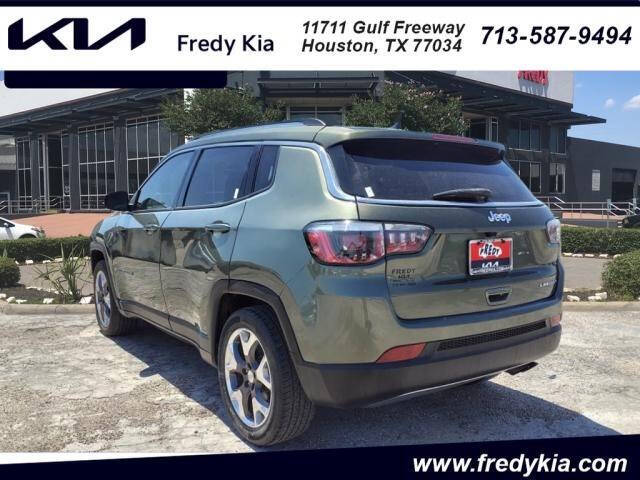 Used 2020 Jeep Compass Limited with VIN 3C4NJCCBXLT152800 for sale in Houston, TX