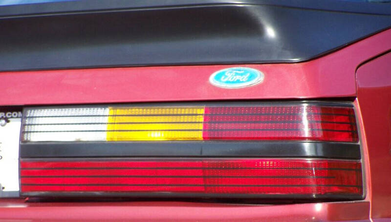 1984 Ford Mustang SVO Turbo