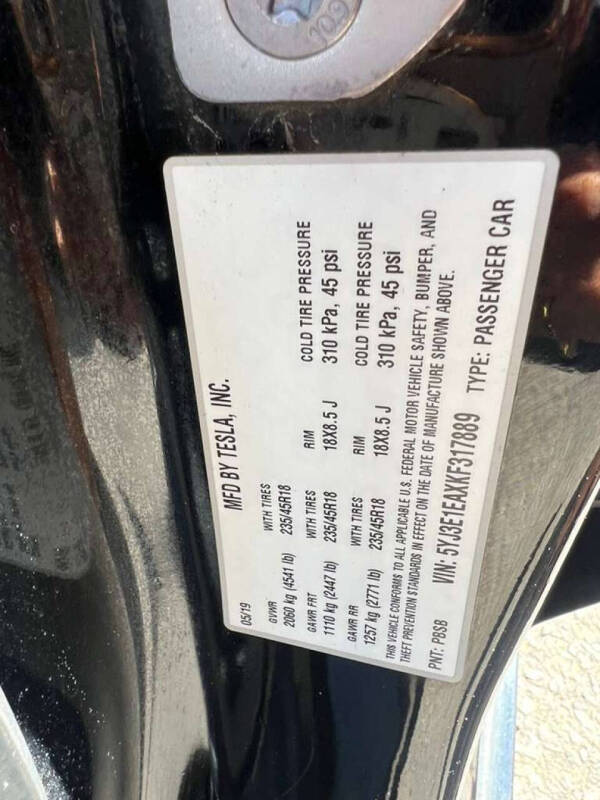 2019 Tesla Model 3 Long Range