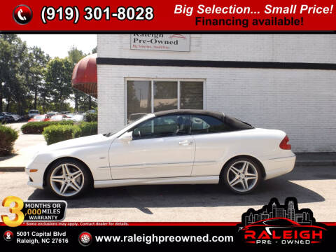 2009 Mercedes-Benz CLK for sale at Raleigh Pre-Owned in Raleigh NC