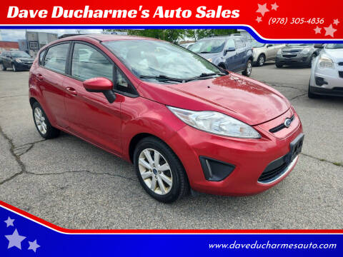 2011 Ford Fiesta for sale at Dave Ducharme's Auto Sales in Lowell MA