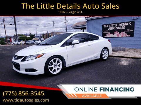 2012 Honda Civic for sale at The Little Details Auto Sales in Reno NV