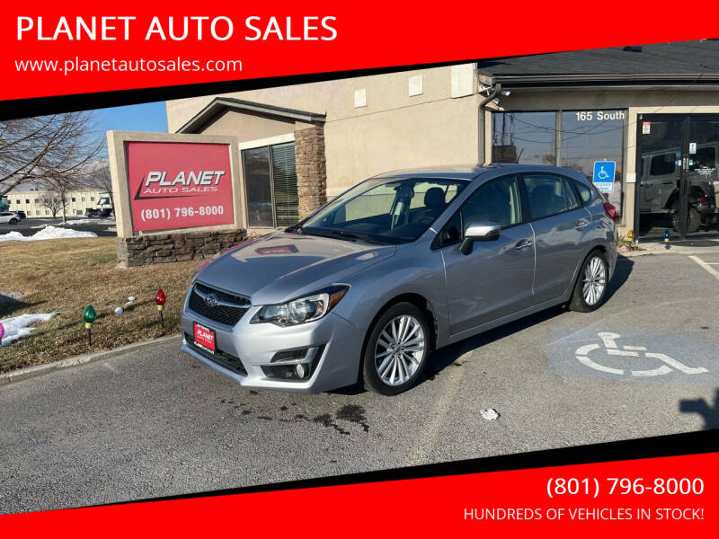 2015 Subaru Impreza for sale at PLANET AUTO SALES in Lindon UT