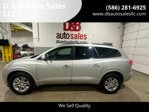 2015 Buick Enclave for sale at D & B Auto Sales LLC in Harrison Township MI