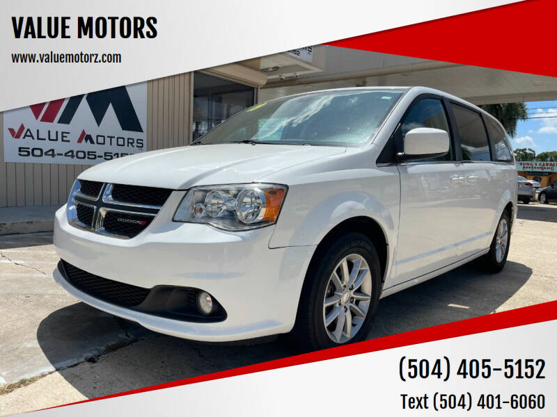 2019 Dodge Grand Caravan for sale at VALUE MOTORS in Kenner LA