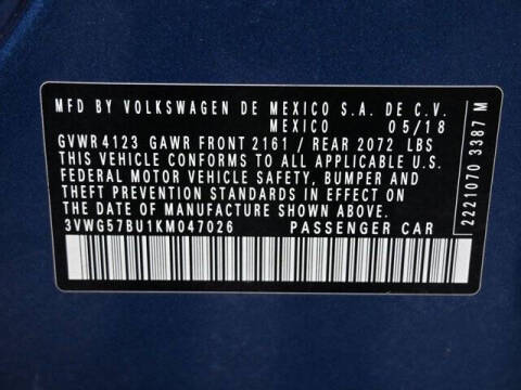 2019 Volkswagen Jetta