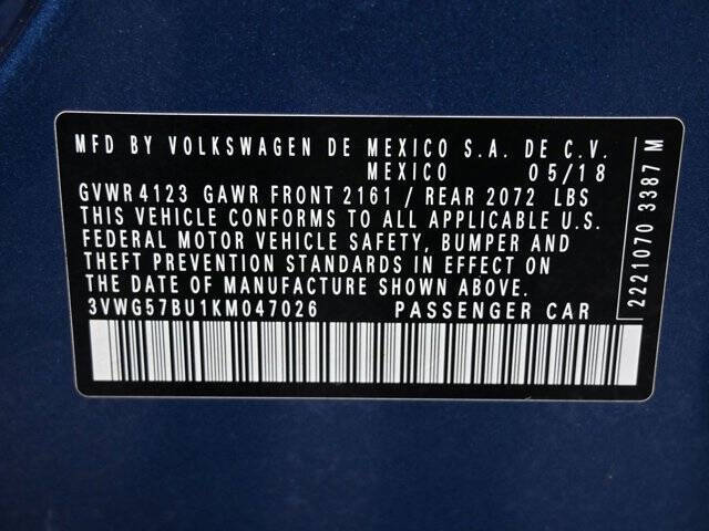 2019 Volkswagen Jetta