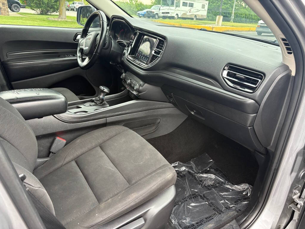 Silver 2021 Dodge Durango SXT AWD SXT 4dr SUV 19