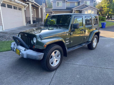 2008 Jeep Wrangler Unlimited for sale at MERICARS AUTO NW in Milwaukie OR