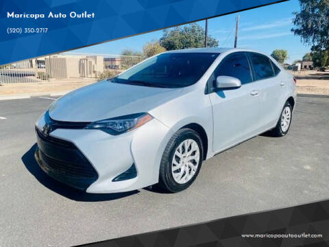 2018 Toyota Corolla for sale at Maricopa Auto Outlet in Maricopa AZ