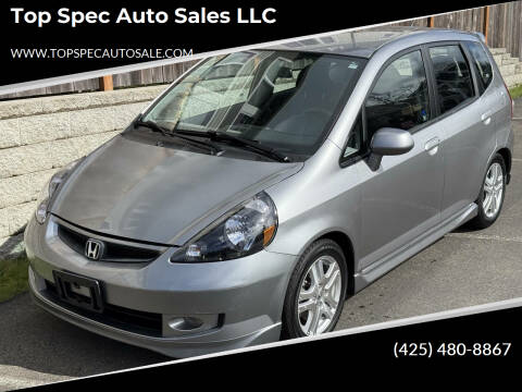 2008 Honda Fit for sale at Top Spec Auto Sales LLC in Lynnwood WA